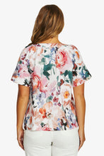 Load image into Gallery viewer, Jump Sunset Flora Top 3164A