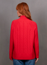 Load image into Gallery viewer, Bridge & Lord Cable Raglan Pullover BL6611