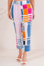 Load image into Gallery viewer, See Saw Gallery Print Flat Front Pant 286