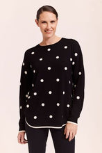 Load image into Gallery viewer, See Saw Spot Sweater 100% Merino Wool SW1000
