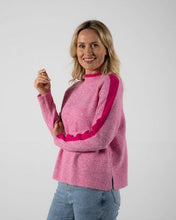 Load image into Gallery viewer, See Saw Mock Neck Trim Sweater SW1063
