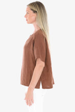 Load image into Gallery viewer, Jump 2 Pocket Linen Top 3160
