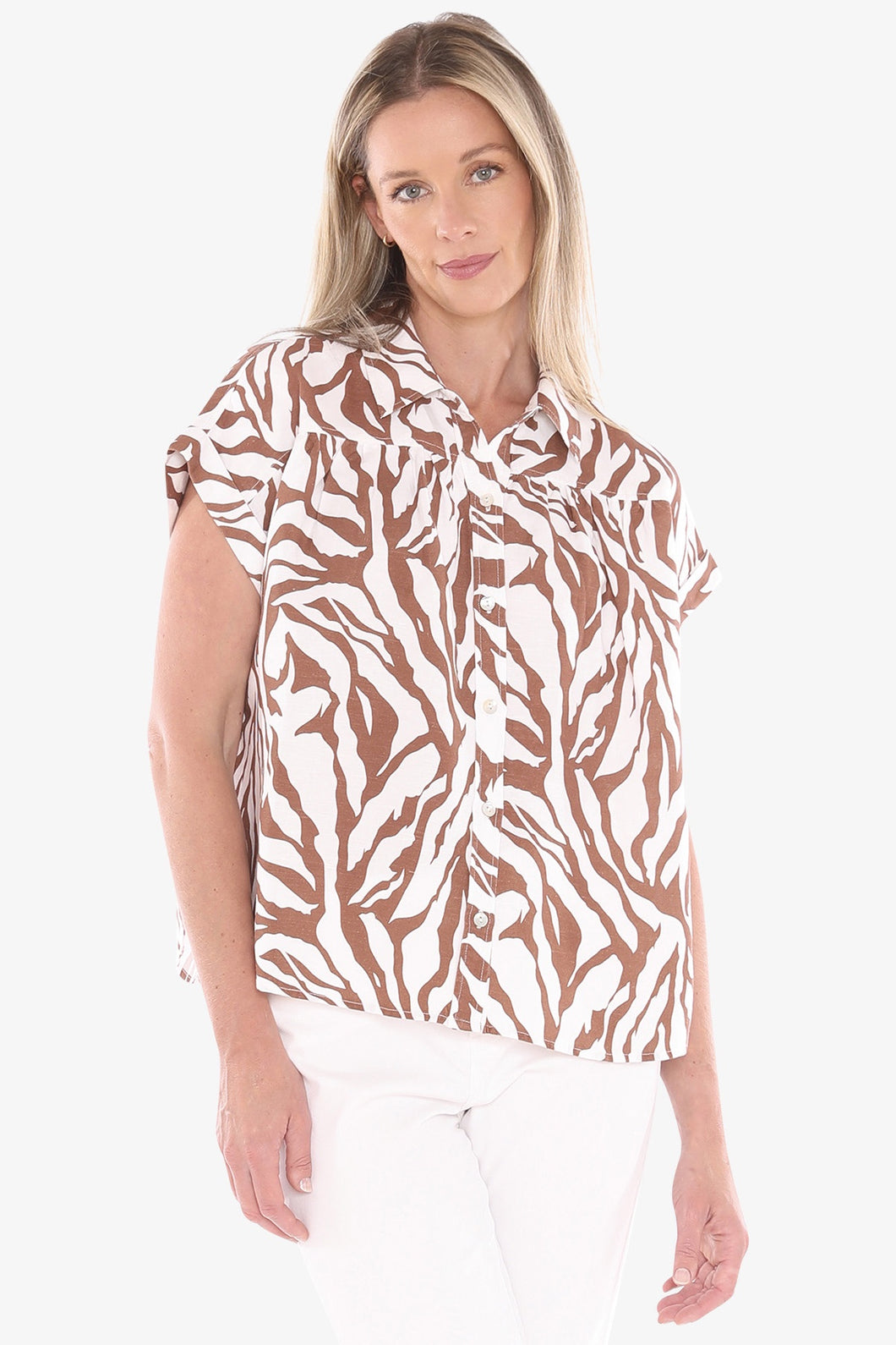 Jump Zebra Mono Shirt 3166