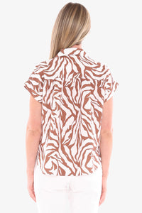 Jump Zebra Mono Shirt 3166