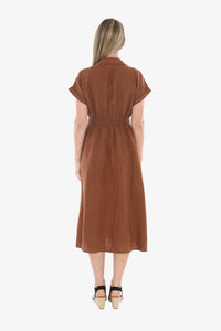 Jump Elastic Waist Dress 5075