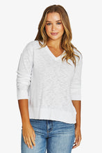 Load image into Gallery viewer, Jump V neck Slub Pullover 1002A
