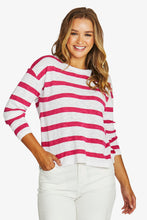 Load image into Gallery viewer, Jump Slub Stripe Pullover 1003A

