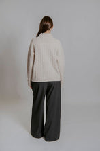 Load image into Gallery viewer, Bella Mixed Cable Pullover FB6411
