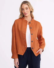 Load image into Gallery viewer, Yarra Trail Panelled Linen Jacket 6190
