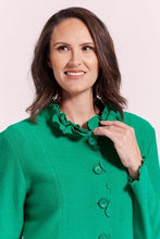 Load image into Gallery viewer, See Saw Ruffle Trim Jacket SW958

