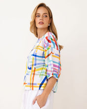 Load image into Gallery viewer, Kaleido Confetti Stripe Top 312
