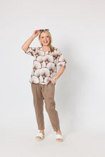 Load image into Gallery viewer, Gordon Smith Jersey Waist Linen Pant 19393
