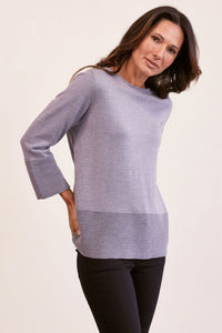 See Saw Rib Sleeve Sweater 181