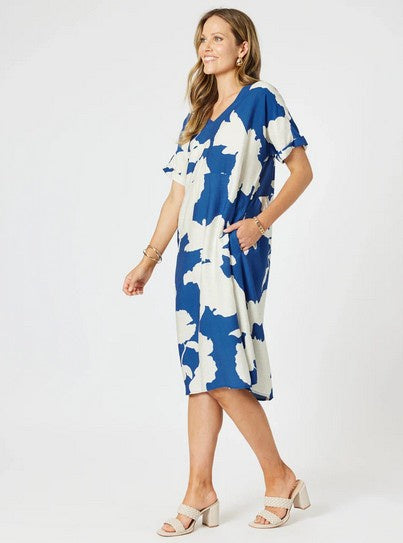 Clarity Barcelona Print Dress 47856