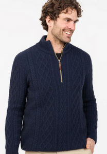 Nativeworld Mens Arran 1/2 Zip NS434