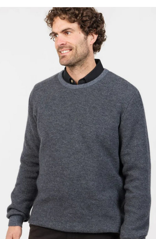 Nativeworld Mens Textured Crew NE428