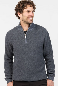 Nativeworld Textured 1/2 Zip Mens NB338