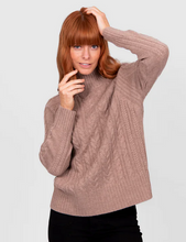 Load image into Gallery viewer, Bridge &amp; Lord Cable Raglan Pullover BL6611
