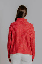 Load image into Gallery viewer, Bella Half Zip Cable Knit FB6418

