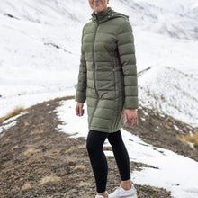 Load image into Gallery viewer, Moke Long Line Puffer Sydney Coat
