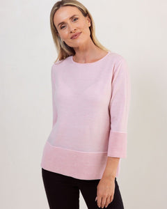 See Saw Rib Sleeve Sweater 181