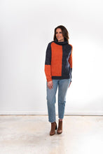 Load image into Gallery viewer, Bella Roll Neck Block Pullover FB4429
