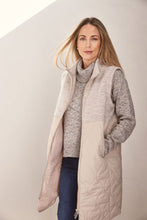 Load image into Gallery viewer, See Saw Long Line Boiled Wool Vest 167
