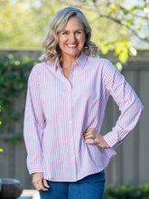 Load image into Gallery viewer, Equinox Long Sleeve Striped Shirt 3008
