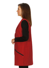 Load image into Gallery viewer, Jillian Boiled Wool Contrast Vest 6050
