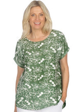 Load image into Gallery viewer, Jillian Embroidered Breeze Top 6313

