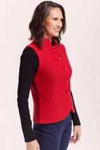 Load image into Gallery viewer, See Saw Boiled Wool High Collar Vest SW950
