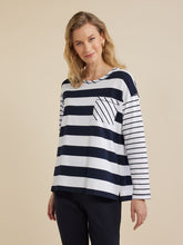 Load image into Gallery viewer, Yarra Trail Stripe Tee 7466
